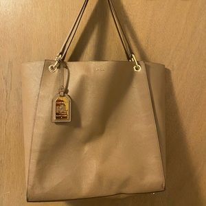 Ralph Lauren Leather Tote